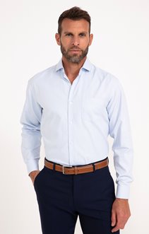 Chemise manches longues coupe confort