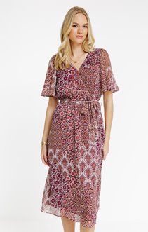 Robe maxi imprimée