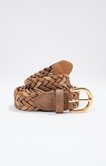 Ceinture pantalon tressée