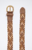 Ceinture pantalon tressée