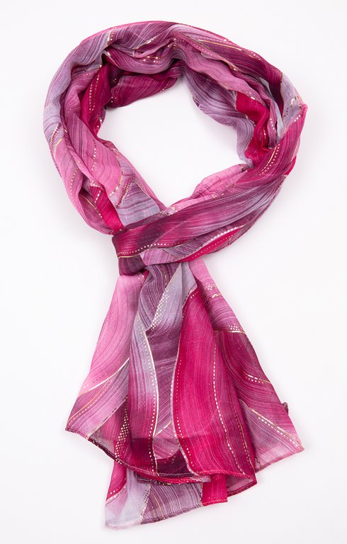 GRAND FOULARD LEGER IMPRIME