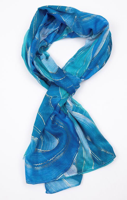 GRAND FOULARD LEGER IMPRIME