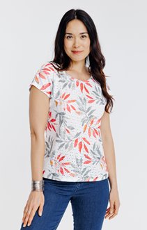Tee-shirt imprimé manches courtes