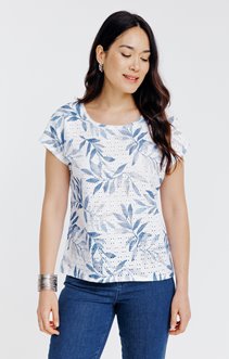 Tee-shirt imprimé manches courtes