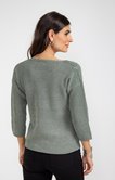 Pull maille brillante
