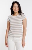 Tee-shirt rayé manches courtes
