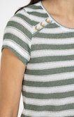 Tee-shirt rayé manches courtes