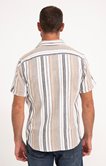 Chemise manches courtes à rayures