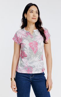 Tee-shirt imprimé manches courtes