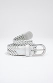 Ceinture pantalon tressée