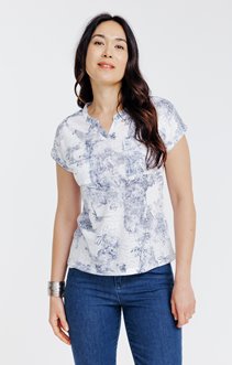 Tee-shirt imprimé manches courtes