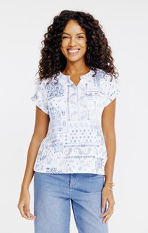 Tee-shirt imprimé manches courtes