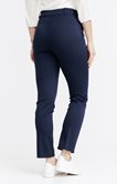 Pantalon maille coupe slim bouton