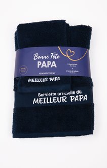 Serviette officielle du meilleur papa