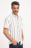 Chemise manches courtes double gaze