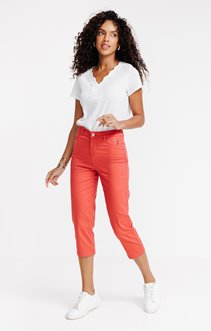 Corsaire mi-mollet, pression bas jambes