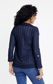 Cardigan matière fantaisie