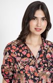 Chemise à imprimé jungle et fleur