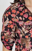 Chemise à imprimé jungle et fleur
