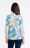 Tunique à imprimé feuillage