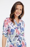 Tunique à imprimé fleur