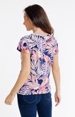 Tee-shirt à imprimé palmier