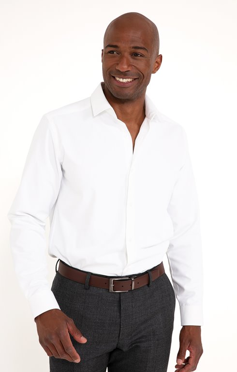 Chemise regular Micropoly