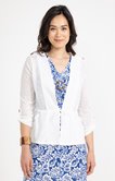 Cardigan forme saharienne