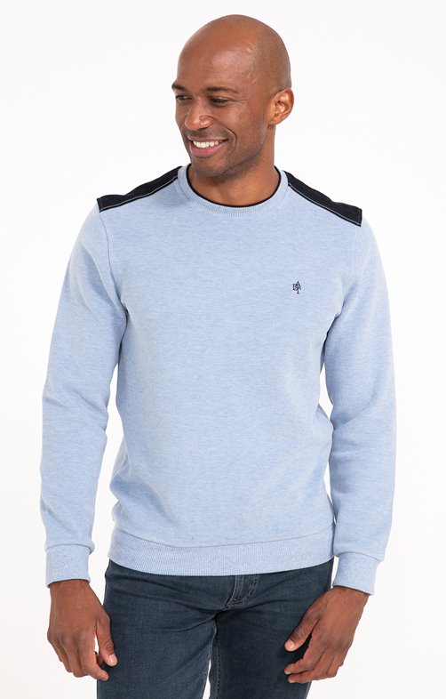 Sweat manches longues contraste