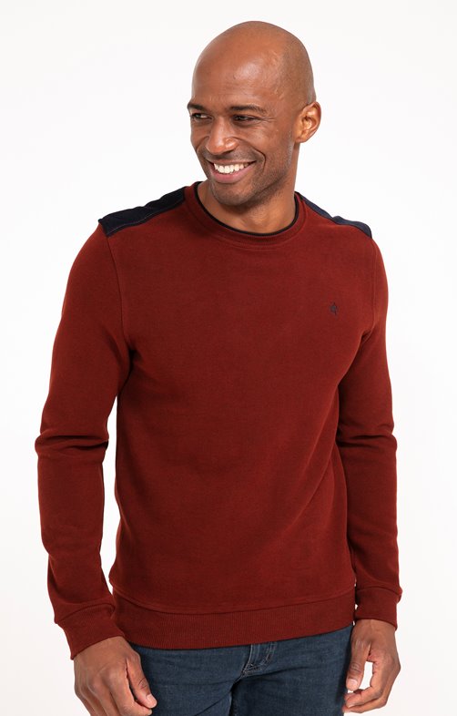 Sweat manches longues contraste