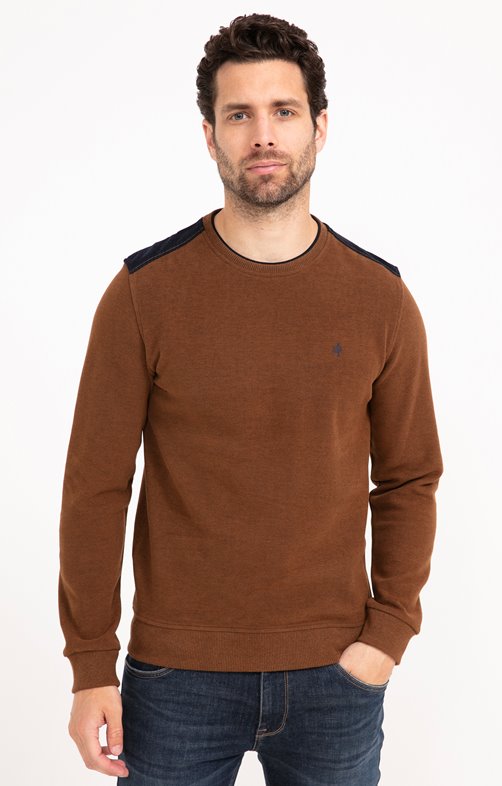 Sweat manches longues contraste
