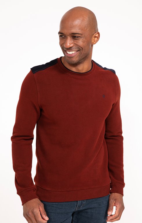 Sweat manches longues contraste