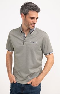 Polo manches courtes Rib Léger
