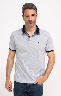 Polo manches courtes Slub