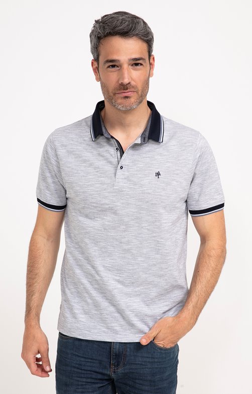 Polo manches courtes Slub
