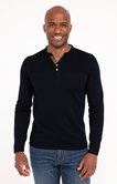 Pull col tunisien uni rick