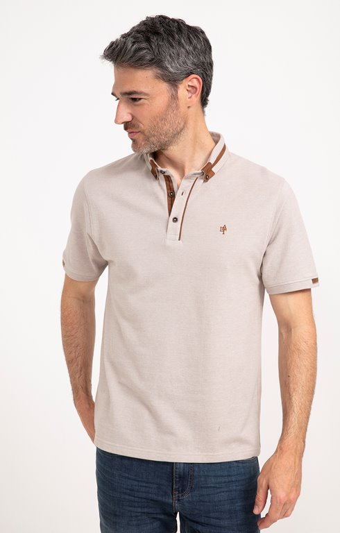 Polo manches courtes Shiny