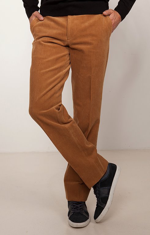 Pantalon velours extensible