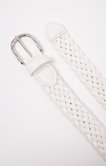 Ceinture pantalon tressée