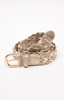 Ceinture pantalon tressée