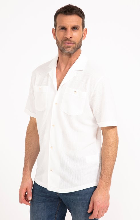 Chemise manches courtes Smooth Pockets