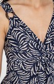 Robe longue imprimée