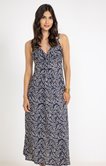Robe longue imprimée