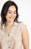 Tunique col chemise