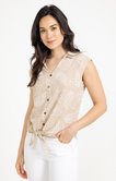 Tunique col chemise