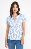 Tee-shirt imprimé manches courtes