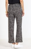 Pantalon large imprimé