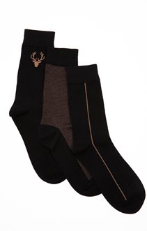 Lot de 3 paires de chaussettes Homme
