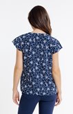 Chemisier à imprimé fleur