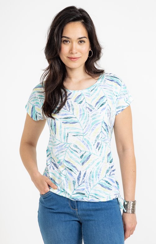 Tee-shirt imprimé col rond